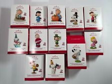 Hallmark Happiness is Peanuts All Year Long Ornaments - 9th ORNAMENT MISSING picture