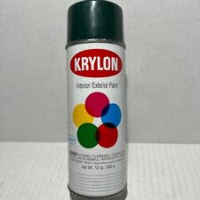 Krylon 1991 Interior/Exterior Hunter Green 2001 12 oz Spray Paint picture