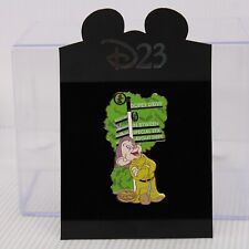 A5 Disney Shopping D23 Membership Exclusive Pin Dopey Drive Snow White Dwarf picture