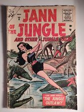 Jann of The Jungle #8, Low Grade, Atlas (Marvel) 1956, 1st issue, Good Girl Art picture