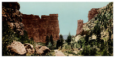 Utah, Price Canyon, Castle Gate Print Vintage, Photochromy, Vintage p picture