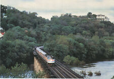 AMTRAK  Capitol Limited crosses the Potomac River  Railway 4 x 6 chrome postcard picture