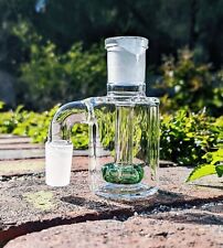 Primium 14mm 90° Lil Sweety Emerald Ash Catcher Green  Water Pipe Bong Bubbler picture