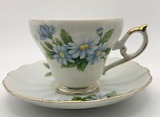 Beautiful Vintage Hamilton Blue April Daisy China Tea cup and Saucer picture