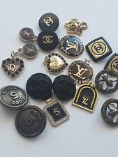 Dior Versace Gucci Zipper Pull buttons mix lot of 20  mix picture