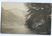 RPPC Postcard Echo Lake and Eagle Cliff Franconia Notch White Mts NH  picture