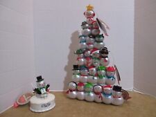 Hallmark 2014 Christmas Concert Snowman W/Conductor Works Well picture