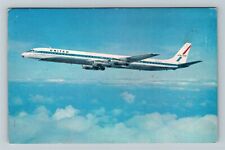 United Super DC-8 Antique Aircraft Vintage Souvenir Postcard picture