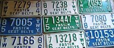 Lot Of New York State Thruway Plate/Permit 70s/80s picture