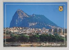 Postcard Gibraltar The Rock El Penon Posted 2000 Spain Writing Stamped picture
