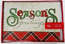 Christmas Cards Seasons Greetings  16 Cards W/ Envelopes By Image Arts  picture