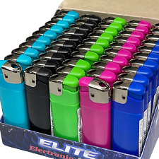 200 Disposable Classic Lighters, Wholesale Bulk Lot, Multicolor Butane Lighter picture