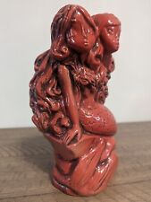 Sister Siren Tiki Mug by Lost Temple Traders Red Glaze by Gilbert Lozano LE 250 picture