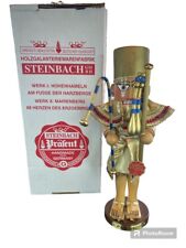 Vintage Steinbach Volkskunst  Egyptian Pharaoh Nutcracker 16.5” Germany W/ Box picture