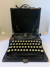 Antique 1920's Remington Portable Typewriter Model No 1  with Case- Working Glas picture