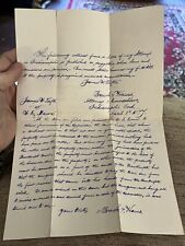 Antique Letter From 1877 picture