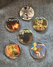 The Offspring  “The First 5” Album Covers 1.5” Pin Back Buttons W/ Chase picture