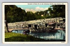 Rogers AR-Arkansas, Pyramid at Monte Ne, Arkansas Ozarks, Vintage Postcard picture
