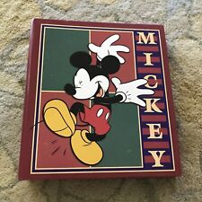 Disney Mickey Mouse Photo album for 6x4 photo Vtg - Not Used Cond picture