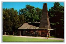 Titusville PA Pennsylvania The Drake Well Memorial Park Museum Chrome Postcard picture