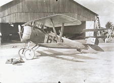 RARE WW1 US AVIATION SECTION NIEUPORT 24bis ISSOUDON FR. AERODROME 1917 PHOTO picture