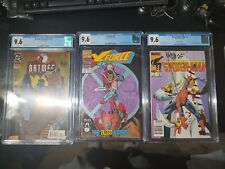 CGC 9.6 Graded Lot (3) X-Force #2, Web Of Spider-Man #2, Batman Adventures #19 picture