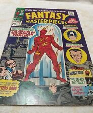 Fantasy Masterpieces #9 Origin Human Torch re: Marvel #1 VG+or nicer 1967 Giant picture
