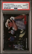 2005 Inkworks HBO Sopranos Season 1 #48 A Friendly Game of Golf | PSA GM 10 picture