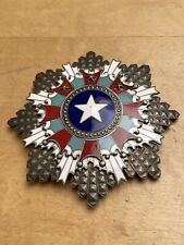 CHINA,ORDER OF THE BRILLIANT STAR,INST:1941,BREAST STAR Ist CLASS(3 STARS ON TOP picture