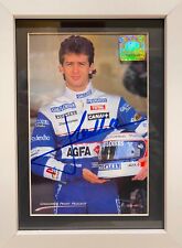 Jarno Trulli Former Formula 1 Framed RARE 100% Hand Signed Photo (7 x 5') & COA picture