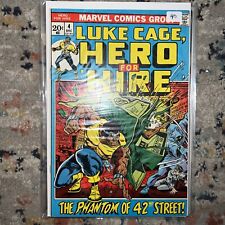 LUKE CAGE, HERO FOR HIRE #4 | 1ST APPEARANCE OF PHIL FOX | KEY | 1ST PRINT picture