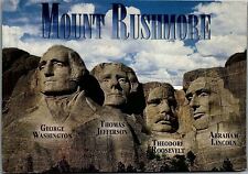 VINTAGE MOUNT RUSHMORE WYOMING 4 PRESIDENTS STONE PHOTOCHROME POSTCARD 37-46 picture