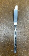 Hacienda by Gorham Stainless Steel  1968 Black Accents  Butter Knife 7” picture