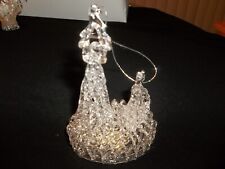 Vintage Crystal Lighthouse  Christmas Ornament SILVESTRI  picture