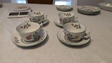 Spode 8 Pc Cup & Saucer Set Summer Palace picture