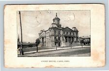 Cadiz OH, Court House, Ohio Vintage Postcard picture