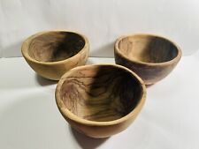 Neiman Marcus 3 Piece Decorative Wooden Bowls Made In France Beautiful picture