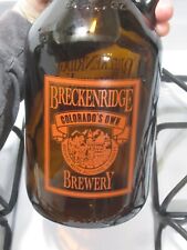 Breckenridge Brewery Denver Colorado Growler Glass 64 Oz picture
