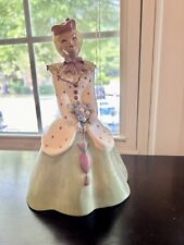 Vintage Yona (student Of Hedi Schoop) Shafford 1950’s Woman Figurine W Flowers picture