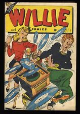 Willie Comics #6 FN- 5.5 Marvel Timely Good Girl Art Marvel picture