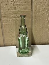 Coca Cola Bottle Lucite 1886 To 1961 75th Anniversary Of Coca Cola RARE picture