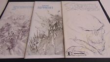 SPAWN #150 KING SPAWN # 1 THE SCORCHED #1 SKETCH COVER VARIANT LOT OF 3 LEE HTF picture