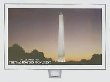 The WASHINGTON MONUMENT marble stone piece, Washington D.C. picture