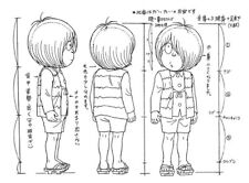 GeGeGe no Kitaro 4th season settei 124 sheets Setting materials collection Japan picture