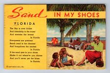 FL-Florida, General Greetings, Advertisement, Antique, Vintage c1958 Postcard picture
