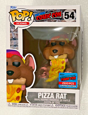 Funko POP Pizza Rat #54 NYCC 2021 Official Con Sticker LE 2500 In Protector picture