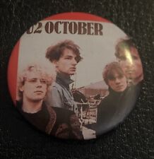 U2 October Vintage 1982 button pin pinback badge picture