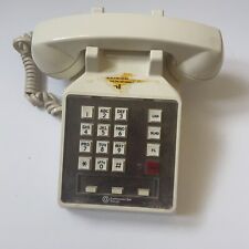 Rare Vintage Southwestern Bell Telecom  Push Button Desk Telephone Red Hold picture