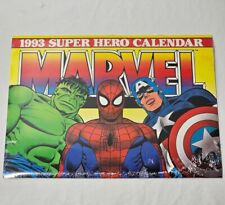 1993 Vintage Super Hero Calendar Marvel Todd McFarlane SpiderMan Hulk Sealed  picture