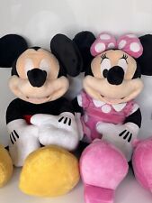 LOT OF 2 Mickey & Minnie Mouse Plush Jumbo 25 Inch Disney Store NWT picture